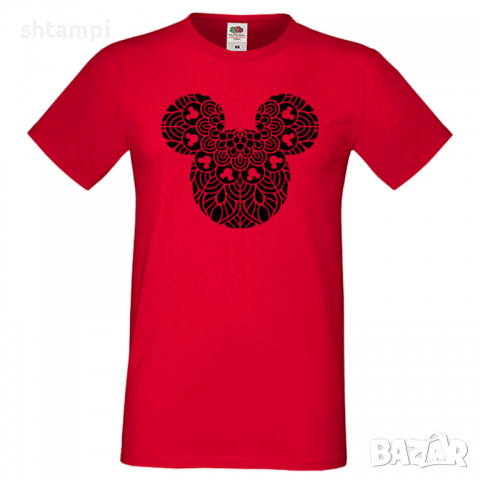 Мъжка тениска Mickey Head 5 Подарък,Изненада,Рожден ден, снимка 8 - Тениски - 36575944