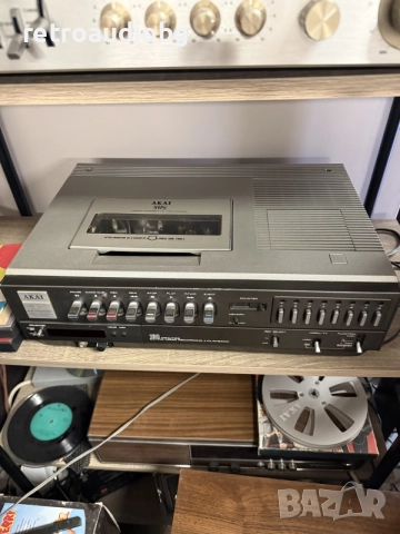 🔈Винтидж VHS видео рекордер Akai VS - 9300EG Video Cassette Recorder - 1978 г.🔈, снимка 3 - Плейъри, домашно кино, прожектори - 56080602