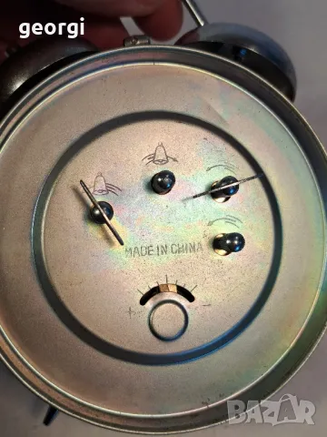 китайски механичен часовник будилник 21/3, снимка 3 - Антикварни и старинни предмети - 49175534