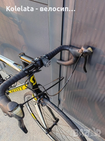 Scott размер 56 алуминиев шосеен велосипед, снимка 4 - Велосипеди - 54295234