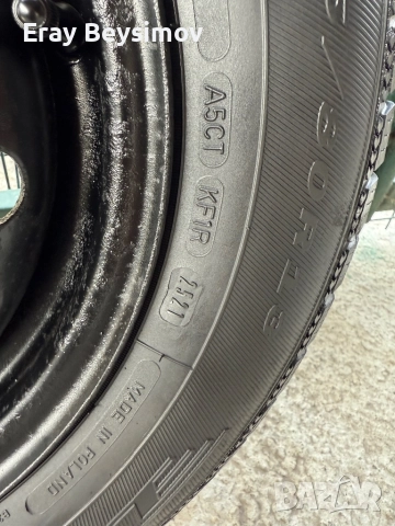 Железни джанти със зимни гуми за oпел корса13 цола, снимка 5 - Гуми и джанти - 52177382