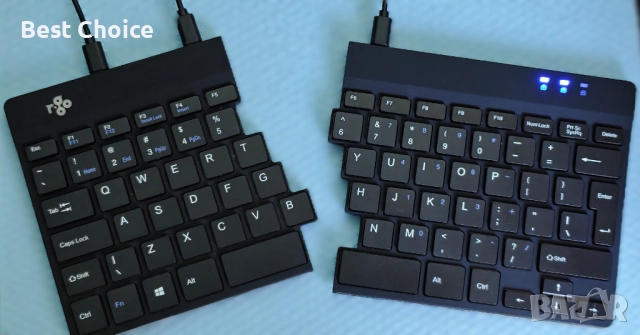 Ергономичната клавиатура R-Go Split Break, снимка 10 - Клавиатури и мишки - 52769462