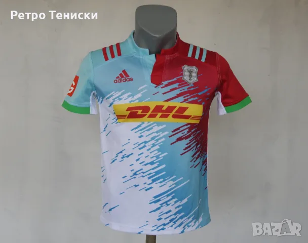 Тениска adidas — Унисекс размер M Синьо, снимка 1 - Други спортове - 56319278