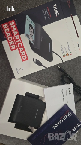 Четец за смарт карти (Smartcard Reader)Trust Primo., снимка 4 - Друга електроника - 54221186