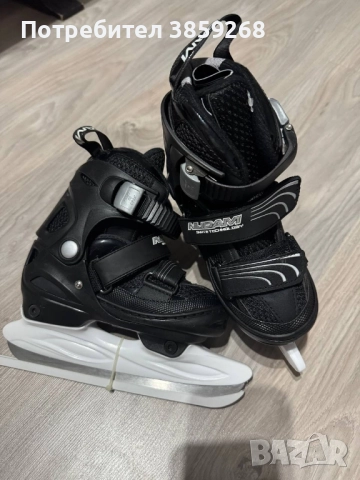 Чисто нови кънки Nijdam, регулируеми размери 30–33 / 34–37, снимка 2 - Зимни спортове - 51967551