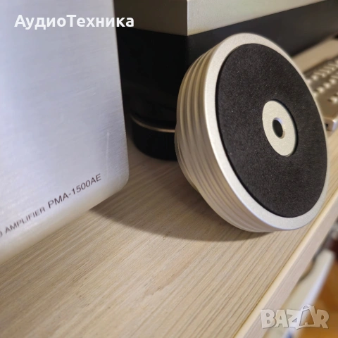 ПРОМО/Клампа Aluminum Stabilizer with Bubble Level Silver Cтабилизатор, снимка 7 - Грамофони - 54258455