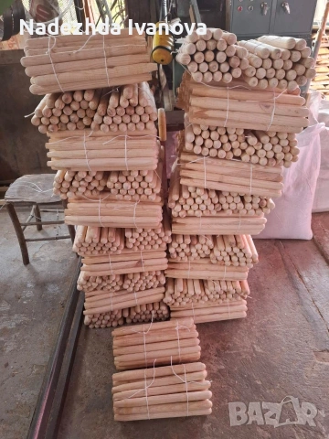 Дръжки за домашни лопатки, гумени чукове, знамена, метли и всяккви детайли по ваш размер, снимка 3 - Други - 54017315