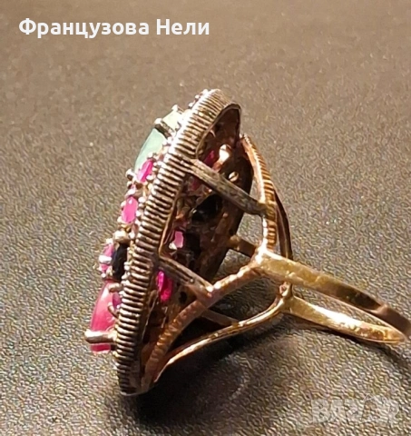 14 с Диаманти.... , снимка 3 - Пръстени - 54202011