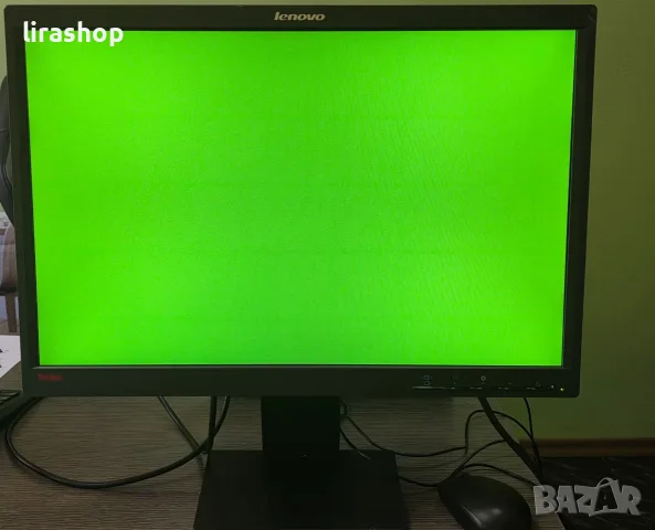 Монитор Lenovo L2250p 22 инча 1680x1050 VGA, DVI, снимка 3 - Монитори - 56325933