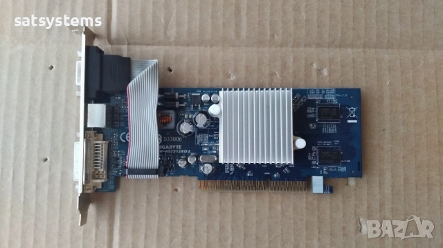 Видео карта ATi Radeon Gigabyte R9550 128MB GDDR2 64bit AGP