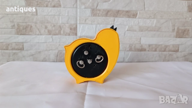 Стар детски часовник / будилник - SLAVA- Сделано в СССР - 1970г., снимка 8 - Антикварни и старинни предмети - 54143647