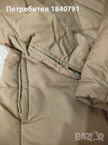 SISLEY дълго яке дамско, L, снимка 6 - Якета - 51888024