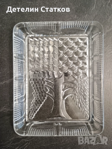 Стъклени мини плата- произведено в България