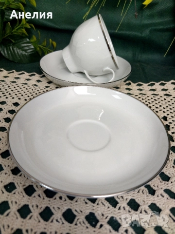 Rosenthal 🌹 бели изящни сетове, снимка 5 - Чаши - 51839973