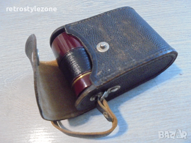 № 8543 Съветски бинокъл 4x – Олимпиада Москва 1980 г. с калъф | винтидж колекционерски, снимка 6 - Антикварни и старинни предмети - 53989562