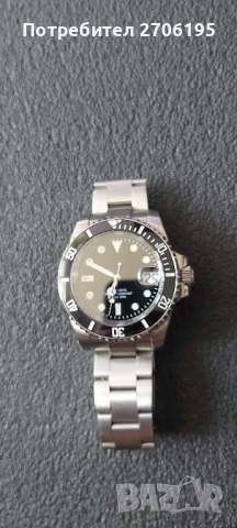 Автоматичен часовник (механизъм Seiko nh 35 ) , снимка 3 - Мъжки - 51006171