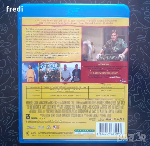 The Men Who Stare at Goats (2009) Мъжете, които се взират в кози (blu-ray disk) без бг субтитри, снимка 2 - Blu-Ray филми - 33765486