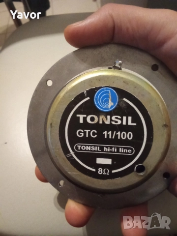 1 брой Високочестотен TONSIL GTC 11/100 8ohm, снимка 2 - Тонколони - 51555683