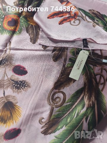 Дамски шал и ароматна свещ., снимка 1