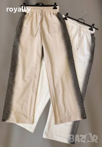 Дамски панталон с камъни Различни цветове , снимка 3 - Спортни екипи - 49485096