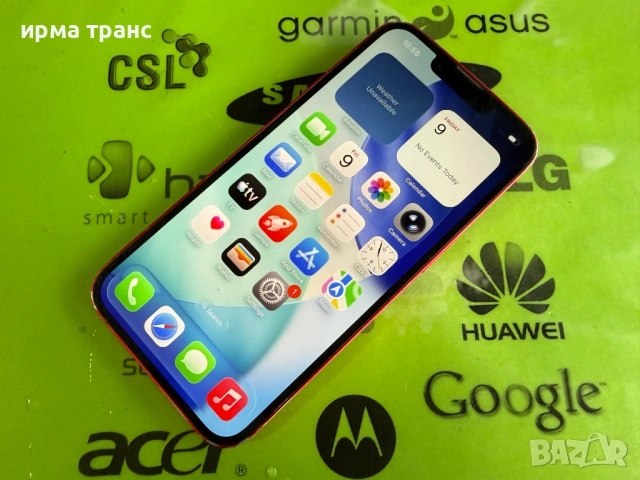 iPhone 14 128gb Red фабрично отключен, снимка 2 - Apple iPhone - 53041181