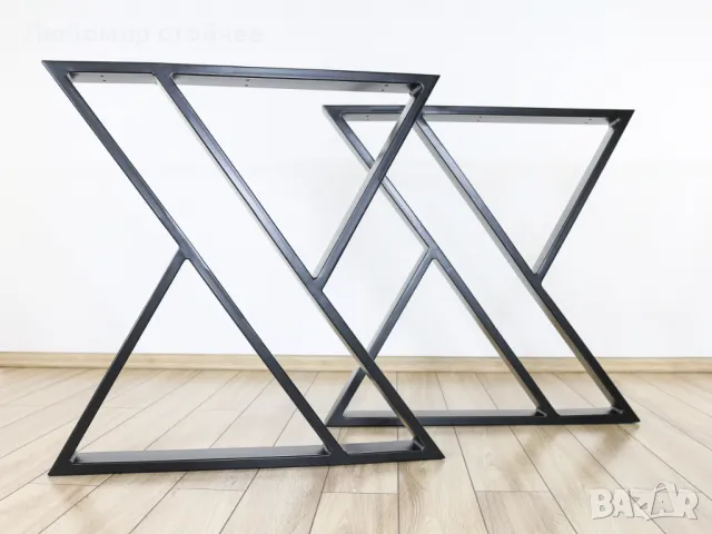 Метални крака за маса, трапезна маса, холна маса, бюро, снимка 2 - Маси - 47691667