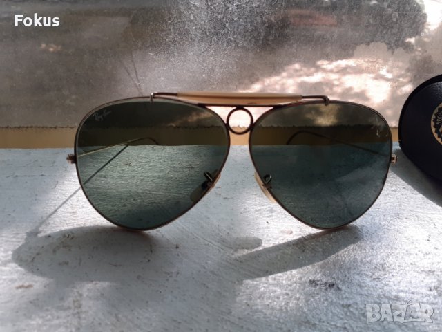 Слънчеви очила Ray Ban Bausch & Lomb - Рей Бан Авиатор BL, снимка 7 - Антикварни и старинни предмети - 37157230