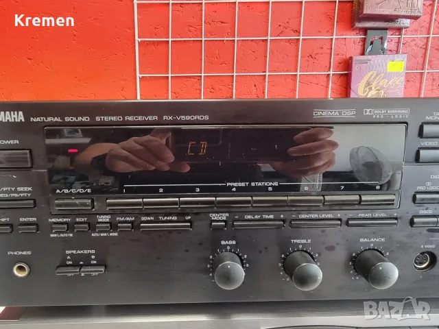 RECEIVER YMAXA RX-V590RDS, снимка 4 - Ресийвъри, усилватели, смесителни пултове - 55951045