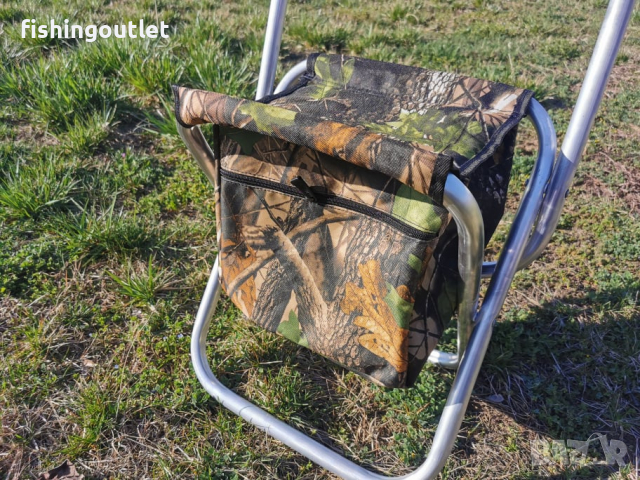 Сгъваем стол с раница за лов, риболов и туризъм