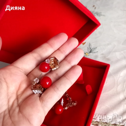 Комплект бижута, снимка 5 - Бижутерийни комплекти - 51837390