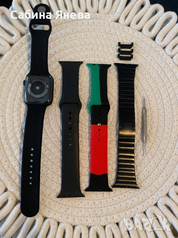 Apple Watch 5 Space black  /44mm/GPS, снимка 7 - Друга електроника - 52663305