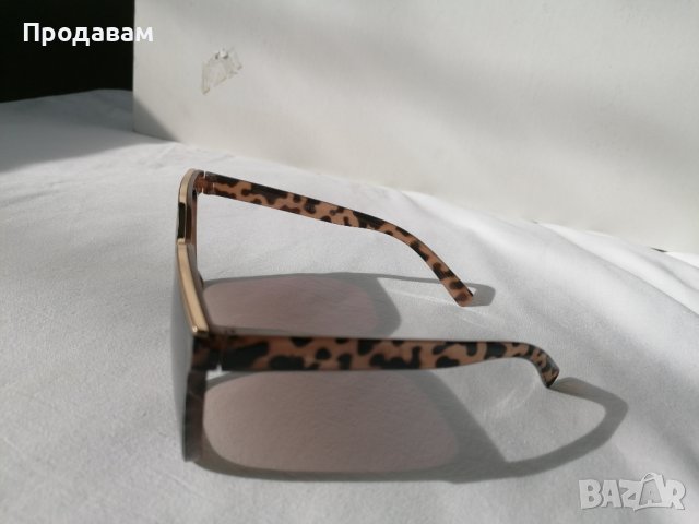 Елегантни и стилни слънчеви очила с пластмасова рамка, имитация на кожа. UV 400, Cat. 3, снимка 2 - Слънчеви и диоптрични очила - 44210937
