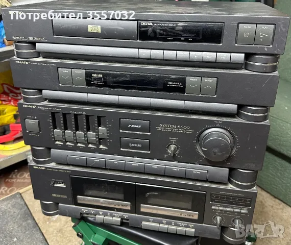 Ретро уредба Sharp System-8000 – На части или за ремонт (Цяло тяло)