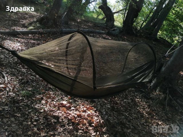 Хамак с предпазна мрежа 200кг, снимка 11 - Къмпинг мебели - 29457597