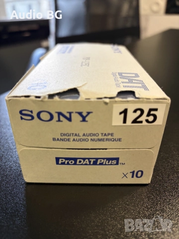 Sony Pro Dat Plus -125m Нови Дат Касети, снимка 7 - Декове - 56241050