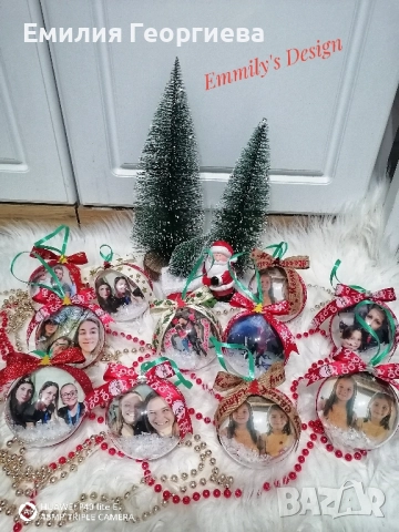 Коледни топки със снимки на най- ниски цени , снимка 14 - Други - 52591514