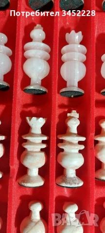 Шах фигури оникс за ценители , снимка 3 - Шах и табла - 54291578