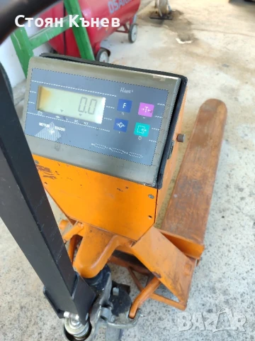  палетна количка кантарна8, снимка 14 - Друго търговско оборудване - 35205438