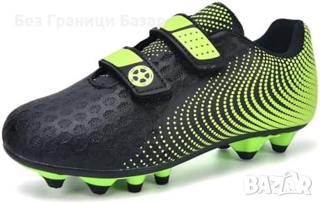 Нови Футболни обувки за деца дишащи стабилни за тренировки футбол с бутони за изкуствена трева 36 но