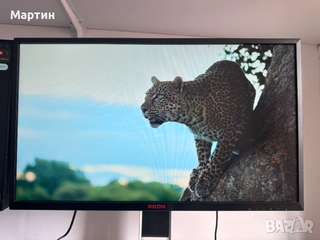 Геймърски монитор AOC AGON AG271QG / 2560x1440/ 165Hz / G-Sync, снимка 5 - Монитори - 54112507