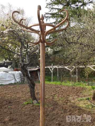 Стара дървена закачалка за дрехи , снимка 6 - Закачалки - 54237429