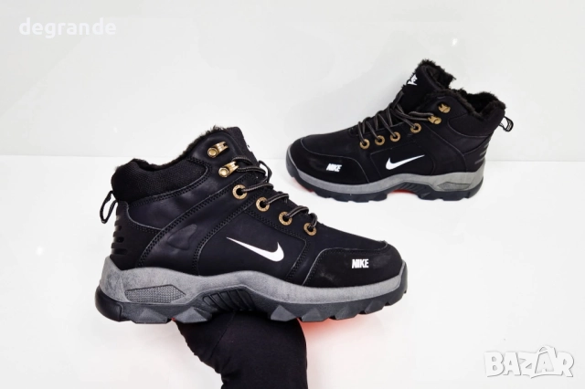 Mъжки зимни боти Nike с дебела топла вата