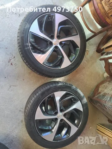4 бр. Continental ContiSportContact 5 245/45 R19 W + алуминиеви джанти