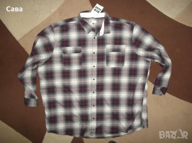 Ризи DRESSMANN  мъжки,8 и 9ХЛ, снимка 6 - Ризи - 50393698