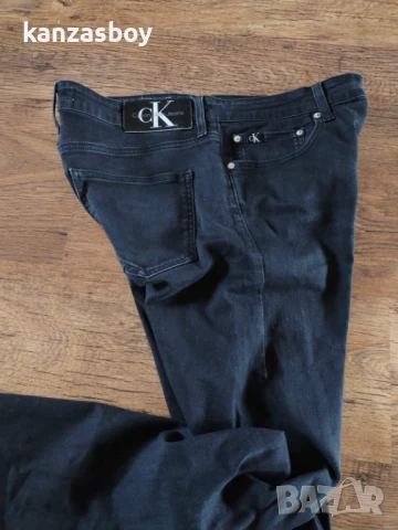 Calvin Klein Jeans Jean Super Skinny - страхотни мъжки дънки 34 ЕЛАСТИЧНИ, снимка 5 - Дънки - 50471941