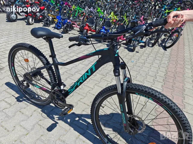 Промо велосипед 27.5" Sprint MAVERICK LADY S черен, снимка 4 - Велосипеди - 56070433