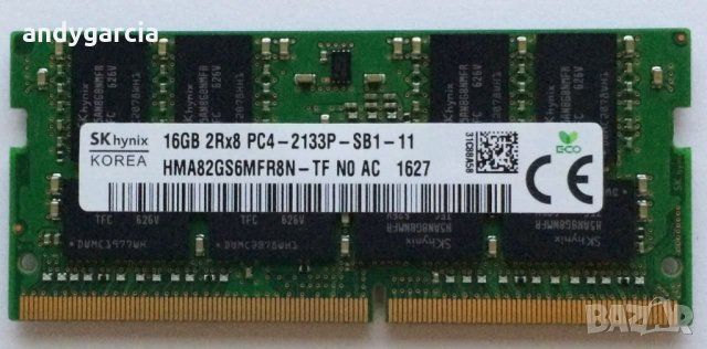 16GB DDR4 KIT 2400mhz Micron (Комплект 2x8GB DDR4) SODIMM PC4 рам памет лаптоп КИТ комплект, снимка 3 - RAM памет - 35435772