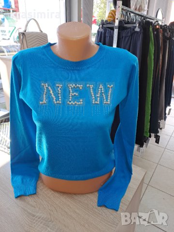 Къси блузки в седем цвята , снимка 8 - Блузи с дълъг ръкав и пуловери - 42660474