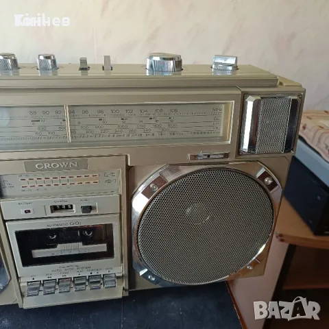 Радиокасетофон Crown CSC-950L, снимка 12 - Радиокасетофони, транзистори - 55769564