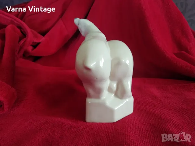 Колекционерска порцеланова фигурка Полярни мечки., снимка 4 - Антикварни и старинни предмети - 49927285